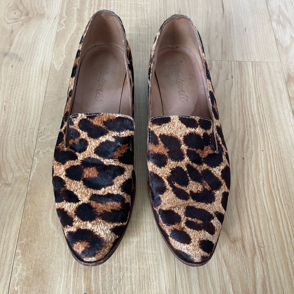 MADEWELL Orson Loafers Leopard Shoes - Picture 4 of 14